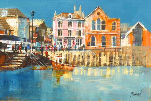 - Mixed Media on Board, Painting by Mike Bernard, measuring 29 x 43 cm (H x W) framed at 53 x 67 cm £1250